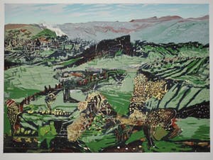 Vincent van Ojen - Landschap kopen? Bied vanaf 120!