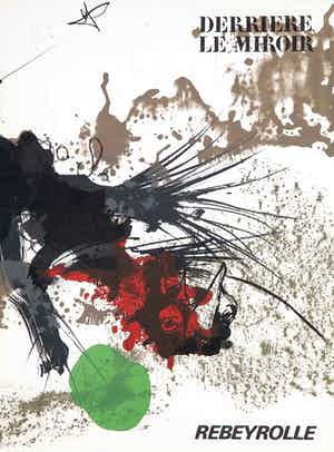 Paul Rebeyrolle - Uitgave Derrière le miroir met originele litho's, no. 177 (1969) verkocht voor € 35!