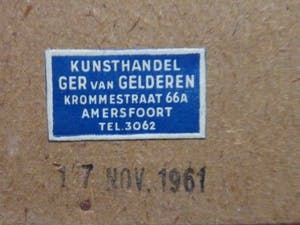 Piet van Wijngaerdt - Pastel tekening "Hooge Veluwe" 1959 kopen? Bied vanaf 160!