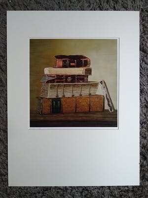 Gerd Renshof - Zeer gedetailleerd realistisch stilleven kopen? Bied vanaf 75!