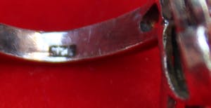 1e gehalte Zilver - Zilveren ring met markesietjes kopen? Bied vanaf 29!