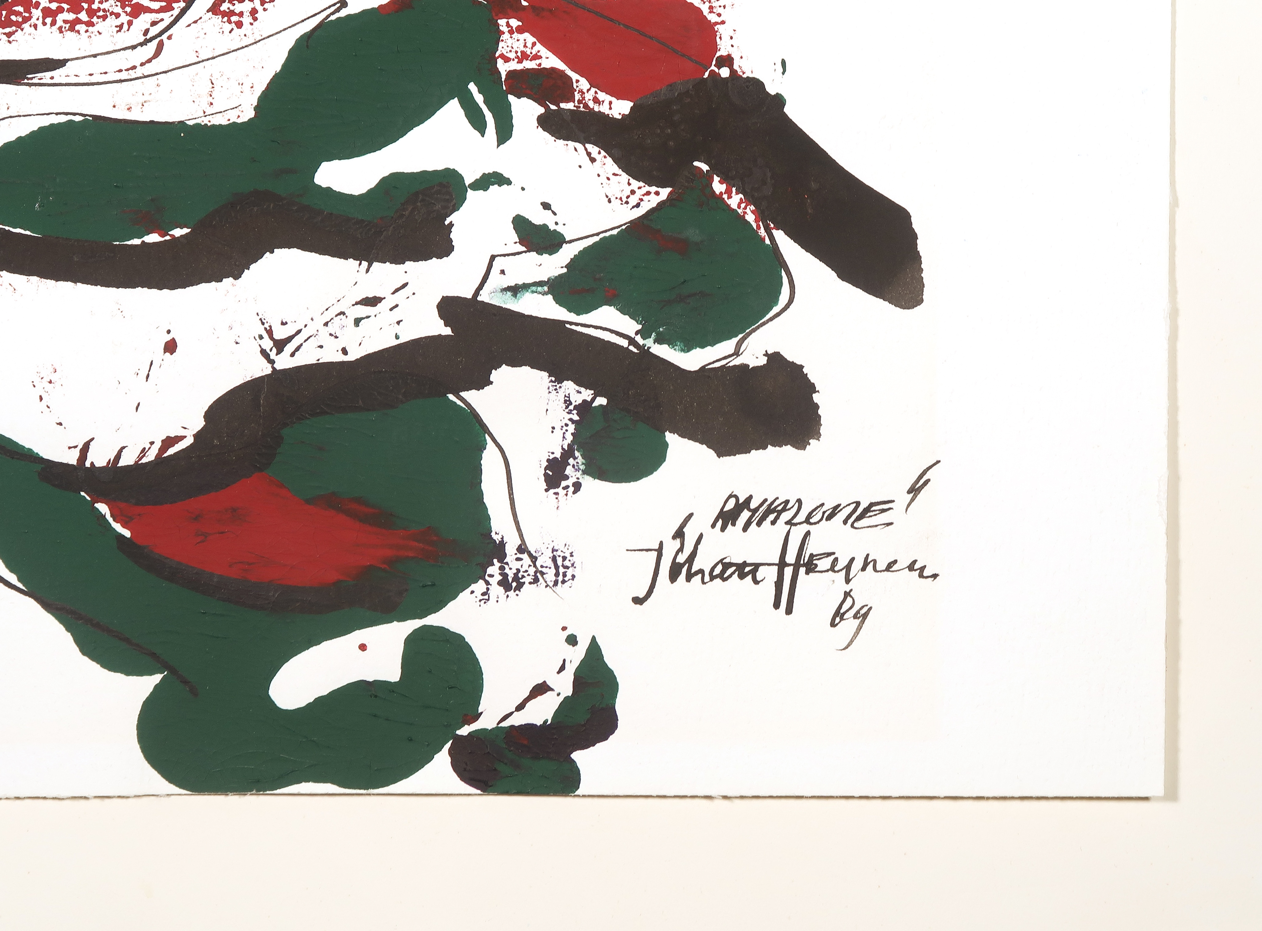 Jo Heijnen - Acryl op papier, Amazone kopen? Bied vanaf 1!