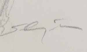 Jan Sluijters (jr.) - Tekening, Staand naakt kopen? Bied vanaf 40!