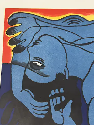 Corneille - Ets / Aquatint Vrouw en vogel, 1991 kopen? Bied vanaf 450!