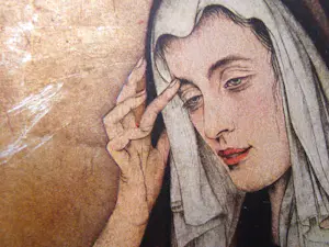 Walter Sauer - Pleureuse - 1930 - Chromotypogravure - Signed and dated kopen? Bied vanaf 180!