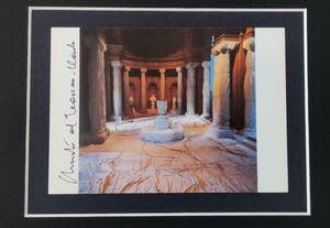 Christo - wrapped vestibule - Ingelijst en handgesigneerd kopen? Bied vanaf 120!