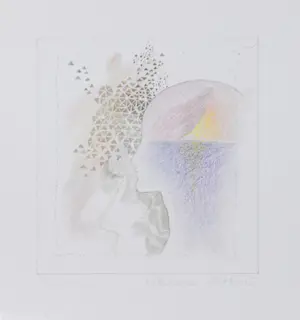 Willem F. Wagner - e.a: Collectie van zes handgesigneerde zeefdrukken: Abstracte Composities kopen? Bied vanaf 20!