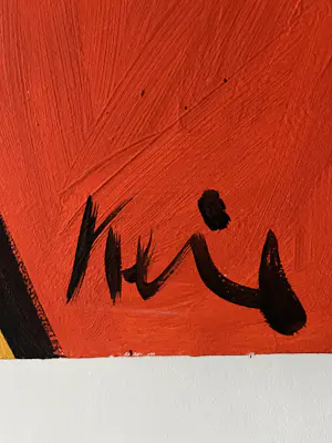 Peter Robert Keil - Portret met klauw kopen? Bied vanaf 100!