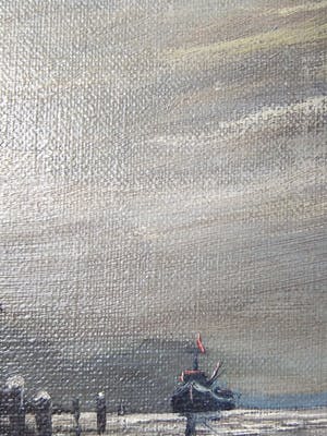 Niet of onleesbaar gesigneerd - Riviergezicht. kopen? Bied vanaf 10!