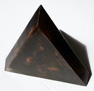 Nato Frascà - Pyramide-achtig object, brons kopen? Bied vanaf 300!