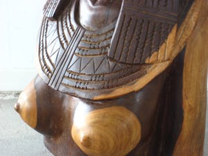 Niet of onleesbaar gesigneerd - Buste Massai-vrouw. kopen? Bied vanaf 10!