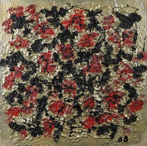 Bert Braam - Acryl op doek, Z.T. Goud kopen? Bied vanaf 1!