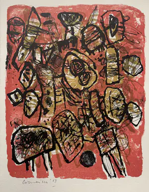 Corneille - Complete portfolio met 8 kleurenlitho's | 'Jardin Errant' | 1963 kopen? Bied vanaf 3600!