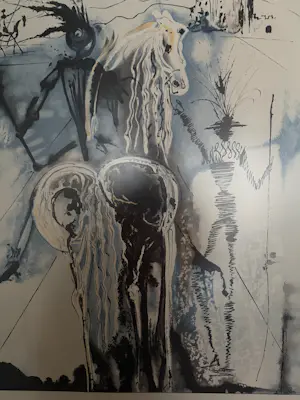 Salvador Dali - De middeleeuwse ridder kopen? Bied vanaf 100!