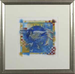 Marianne Aulman - Gemengde techniek op papier, Z.T. Cielo kopen? Bied vanaf 1!