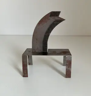 AcheterKlaas Gubbels - Stalen sculptuur | 'Nieuwjaarswens 2023'? Enchérissez de 20!