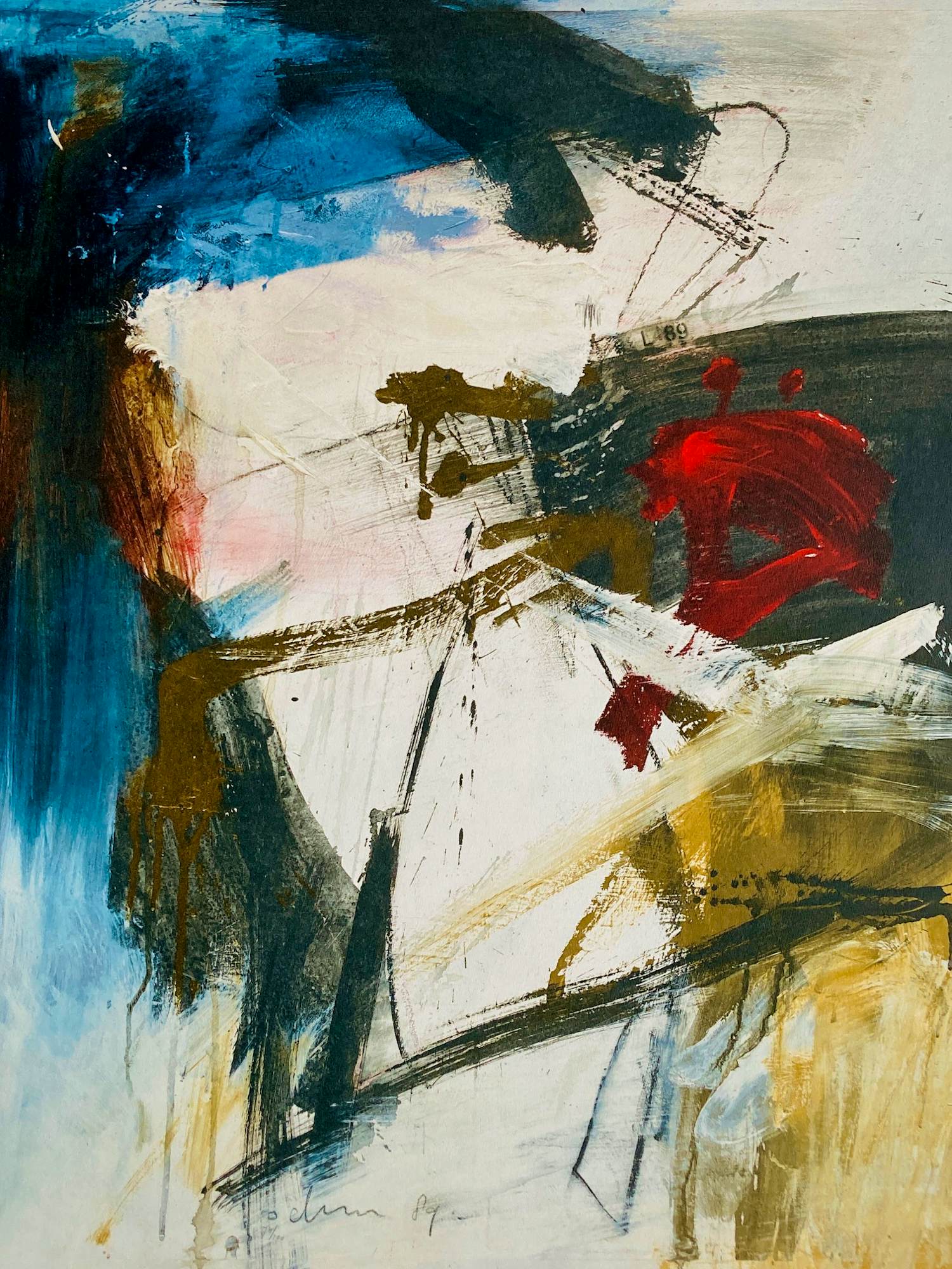 Jochum Bakker - Compositie I : Silver between kopen? Bied vanaf 10!