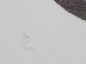 Pol Bury - Abstractie in lijnenspel - Litho kopen? Bied vanaf 75!