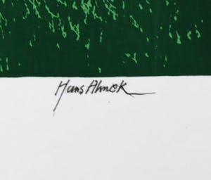 Hans Almekinders - Zeefdruk, Man met buggy kopen? Bied vanaf 1!