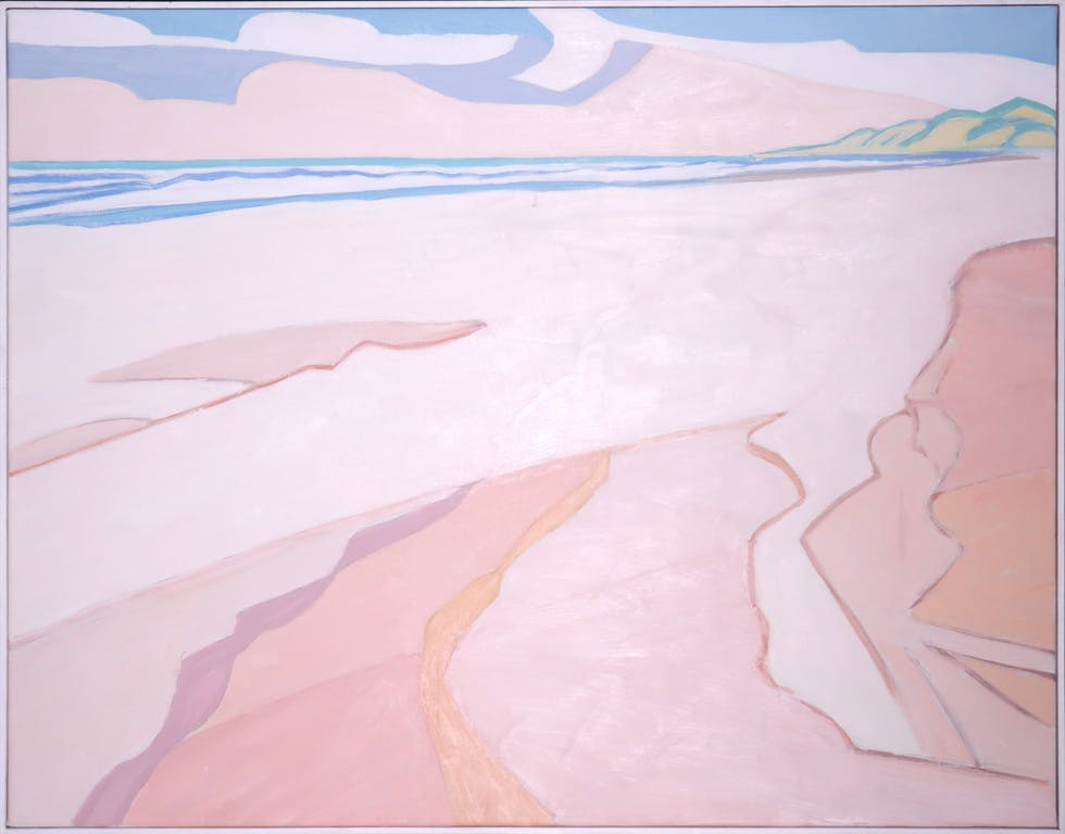 Paul Overhaus - Paul Overhaus: Olieverf op doek, Zondagmiddag 46 - Ingelijst (Groot) verkocht voor € 100!