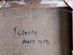 Guillaume Stassen - Abstracte compositie kopen? Bied vanaf 275!