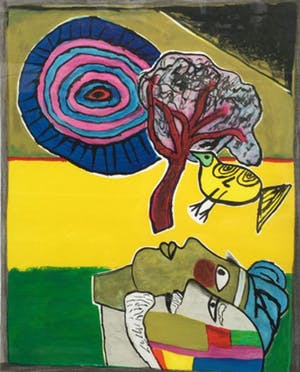 Corneille - C3512 - Man en vrouw met vogel kopen? Bied vanaf 200!