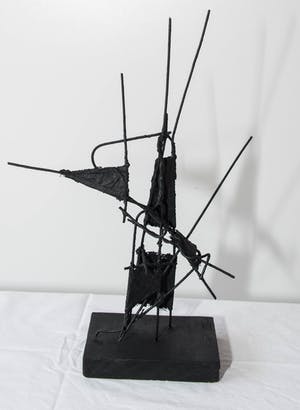 Klaas Boonstra - draadijzer met bewerkt gaas kopen? Bied vanaf 200!