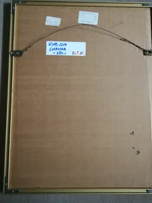 Chabab Tayefeh Mohajer - Ingelijste reliefets "Dance des Arches" kopen? Bied vanaf 60!