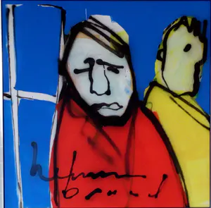 Herman Brood - Uniek schilderij! BEHIND BARS - inclusief HBM-certificaat kopen? Bied vanaf 2950!