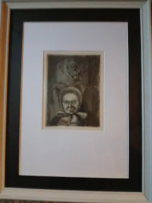 William Unger - De oude vrouw en de dood kopen? Bied vanaf 700!