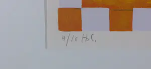 Clemens Briels - Zeefdruk, My work is my - Ingelijst kopen? Bied vanaf 100!