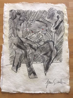 Jan Sierhuis - KubistischeFiguren kopen? Bied vanaf 200!