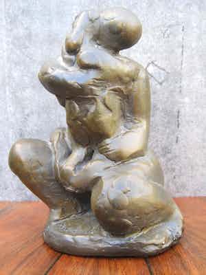 Nic Jonk - Moeder en kind. verkocht voor € 150!