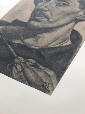 Dick Ket - Dick Ket - Acht Tekeningen van Dick Ket (Tekening No 1 dubbel) kopen? Bied vanaf 50!