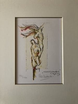 Kees Verkade - zeefdruk 'Wederopstanding' kopen? Bied vanaf 85!