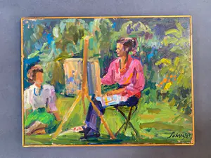 Jeanne Johns - "en plein air" kopen? Bied vanaf 1!