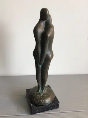 Pieter Kortekaas - “ Liefdespaar “. zeldzaam . kopen? Bied vanaf 185!