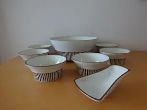 N.V. Keramische Industrie Fris - Willem de Vries- Cleopatra schalenset 1961 kopen? Bied vanaf 55!