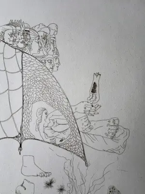 Jorge Castillo - Originele, gesigneerde ets - 1978 - 20/75 kopen? Bied vanaf 125!