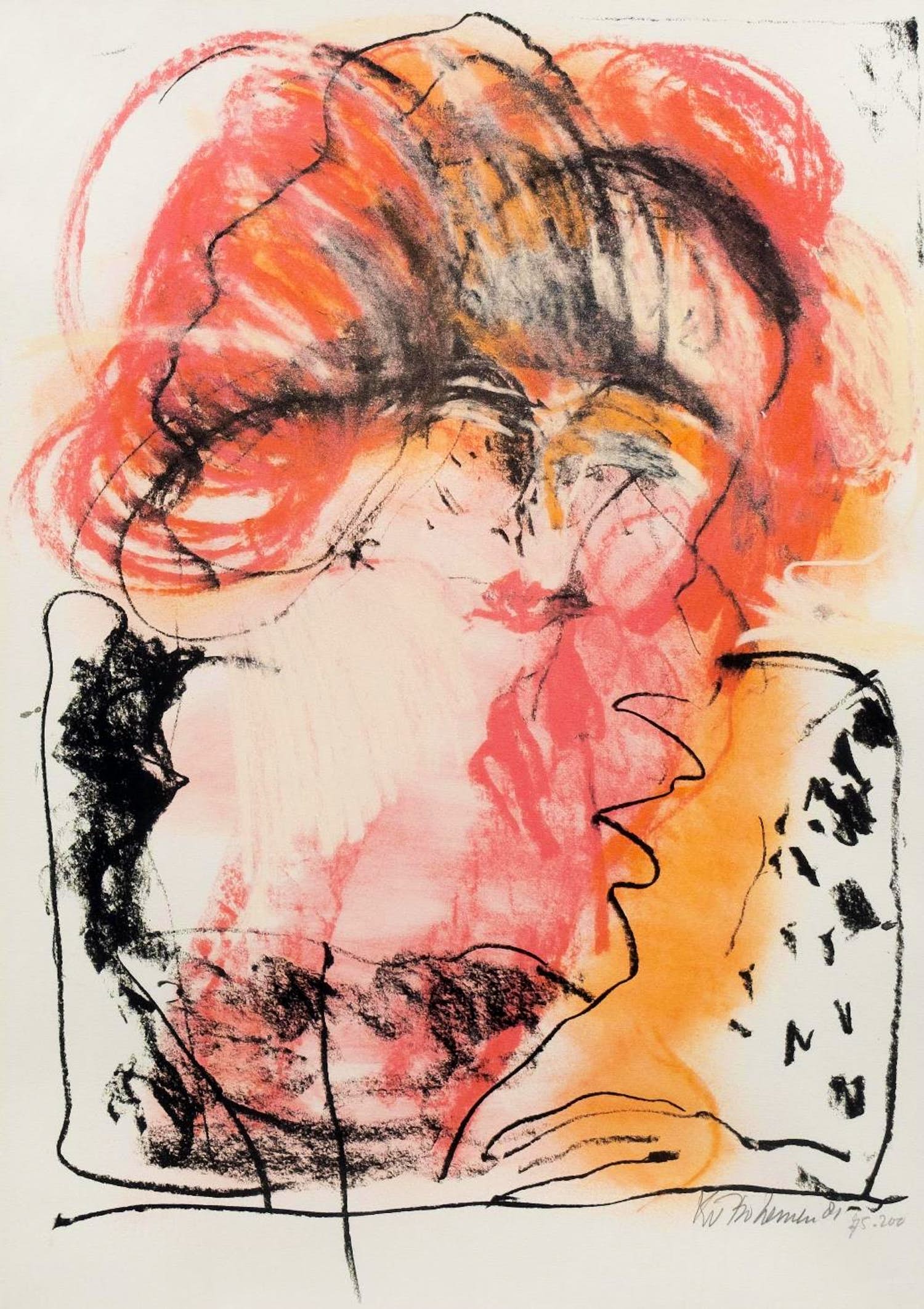 Kees van Bohemen - Kleuren litho - 1981 kopen? Bied vanaf 175!