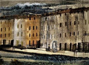 Niet of onleesbaar gesigneerd - monogram JMM - aquarel/gouache "Parijs - huizen aan de Seine" omstreeks 1950 kopen? Bied vanaf 1!