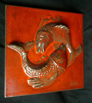 Villeroy en Boch - Sternzeichenfliese " Fische" kopen? Bied vanaf 1!