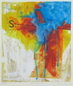 Piotr Konkel - Zeefdruk, The Horse - Ingelijst kopen? Bied vanaf 1!