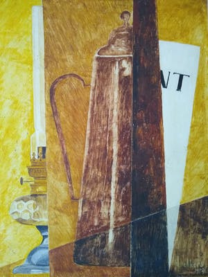 Meinert Volkers - Modern kubistisch stilleven kopen? Bied vanaf 80!