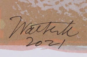 Walter Kerkhofs - Lot van twee zeefdrukken, Zonder titel kopen? Bied vanaf 1!