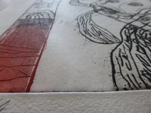 Corneille - Ets aquatint getiteld en e.a kopen? Bied vanaf 200!