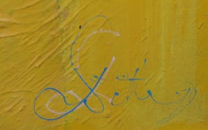 Franscz Witte - Olieverf op doek, Dansende beweging kopen? Bied vanaf 1!