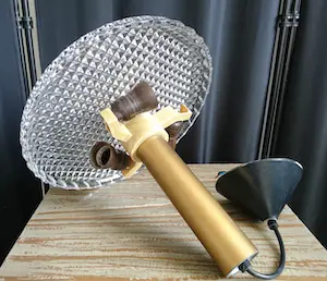 Niet of onleesbaar gesigneerd - Jaren '60 Hollywood Regency plafond Lamp kopen? Bied vanaf 1!