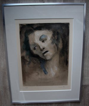 Leonor Fini - ingelijst litho: Visage kopen? Bied vanaf 55!