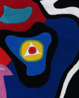 Roja Ting - Scheerwollen (wand)kleed, Three Faces (Zeer groot) kopen? Bied vanaf 500!